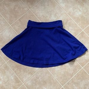 No Boundaries royal blue skater skirt